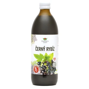 EKOMEDICA Černý rybíz 100% šťáva 500 ml