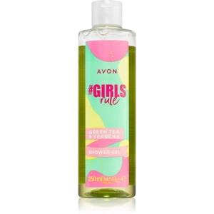 Avon #GirlsRule Green Tea & Verbena osviežujúci sprchový gél 250 ml