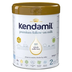 KENDAMIL Premium 2 HMO+ Pokračovací batolecí mléko od 6 do 12 měsíců 800 g