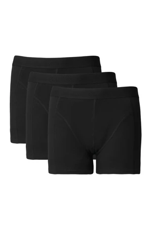 AC&Co / Altınyıldız Classics Men's Black 3-Pack Flexible Cotton Boxers