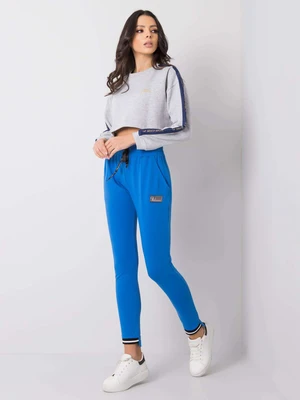 Women's navy blue sweatpants