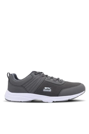 Slazenger Plane Plus Size Sneakers Men's Shoes Dark Grey / White