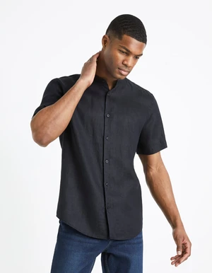 Celio Damopoc Linen Shirt - Men