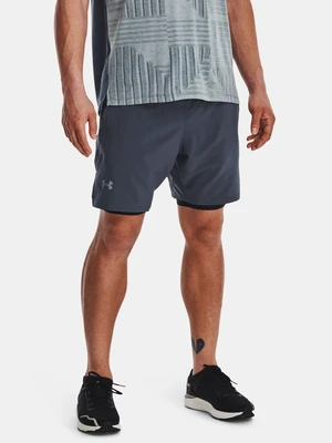 Under Armour Shorts LAUNCH ELITE 2in1 7'' SHORT-GRY - Men