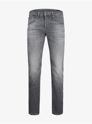 Grey Mens Straight fit Jeans Jack & Jones Tim - Men