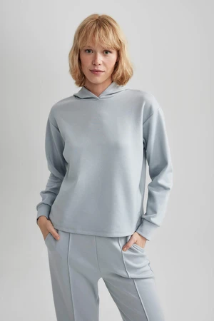 DEFACTO Standard Fit Long Sleeve Sweatshirt