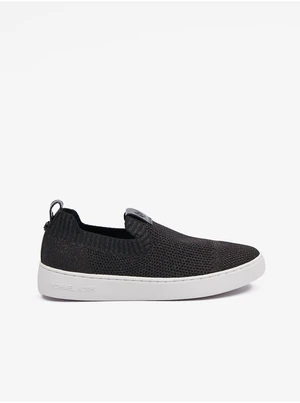 Black Ladies Slip on Sneakers Michael Kors Juno - Women