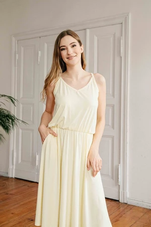 By Your Side Woman's Dress Leilani Lemonade