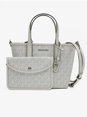 Michael Kors XS Open Tote White Women's Patterned Handbag - Women