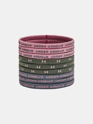 Under Armour Čelenky UA Elastic Hair Tie 9PK-PNK - Dámské