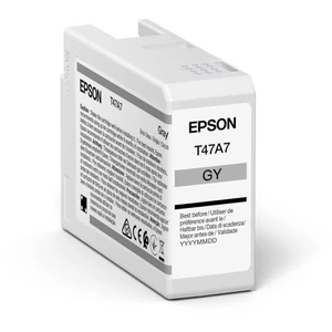 Epson T47A7 C13T47A700 sivá (gray) originálna cartridge