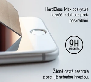 Tvrzené sklo 3mk HardGlass MAX pro Apple iPhone 7/8/SE2020, černá