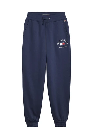 Tommy Jeans Tepláky - TJW RLX TIMELESS TOMMY 1 SWTPANT modré