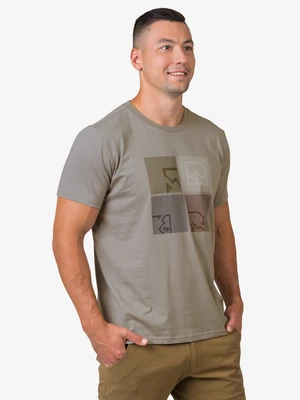 Beige men's T-shirt Hannah Ramone