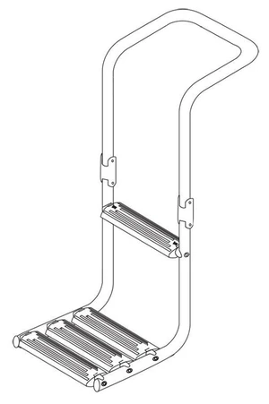 Nuova Rade Immersed Platform Ladder Scara barca, Pasarela barca