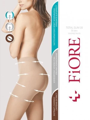 Fiore Total Slim M 5206 20 den Punčochové kalhoty 3-M light natural