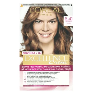 L'OREAL Excellence Creme Barva na vlasy 6.41 Hnědá oříšková