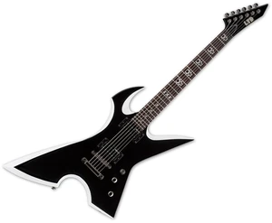 ESP LTD MAX-200 RPR Black with White Bevels Chitară electrică