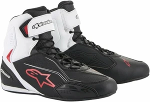 Alpinestars Faster-3 Shoes Black/White/Red 40,5 Motorradstiefel