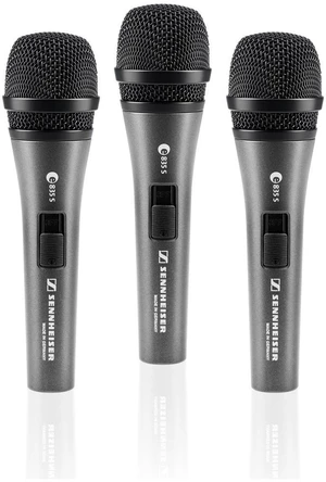 Sennheiser E835 S 3Pack Vokální dynamický mikrofon