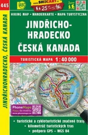 Jindřichohradecko, Česká Kanada 1:40 000