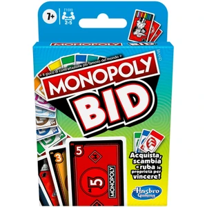 MONOPOLY Bid karetní hra