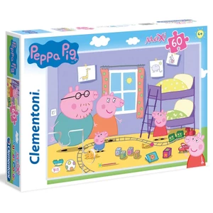 Clementoni - Puzzle Maxi 60 Prasátko Peppa