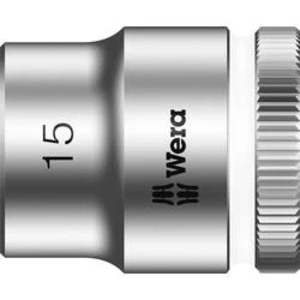Vložka pro nástrčný klíč Wera 8790 HMB, 15 mm, vnější šestihran, 3/8", chrom-vanadová ocel 05003560001