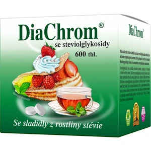 DIACHROM Se stévií 600 tablet