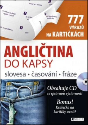 Angličtina do kapsy - slovesa, časování, fráze na kartičkách