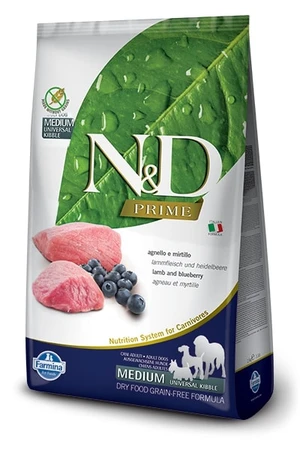 N&amp;D Prime Dog Adult Medium/Large Lamb/Blueberry - 12kg