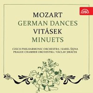 Česká filharmonie, Karel Šejna, Pražský komorní orchestr, Václav Jiráček – Mozart: Německé tance, Vitásek: Menuety