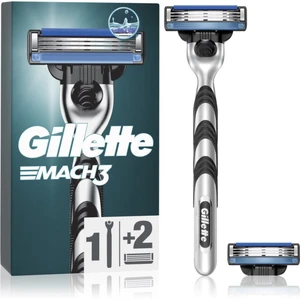 Gillette Mach3 holiaci strojček + náhradné hlavice 2 ks