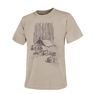 Helikon-Tex® Tričko Helikon T-Shirt (Home Sweet Home) - Khaki Velikost: 3XL