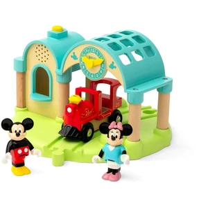 Brio World Nádraží Myšáka Mickeyho s nahráváním zvuku