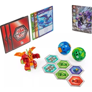 Bakugan Startovací sada 3 ks S4 Demorc červený