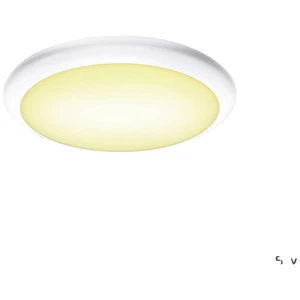 SLV RUBA 27 1005089 LED stropné svietidlo biela 12 W teplá biela až neutrálna biela možná montáž na stenu