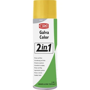 CRC 20563-AD GALVACOLOR antikorózny lak s dvojitým efektom zlatožltej RAL 1004  500 ml