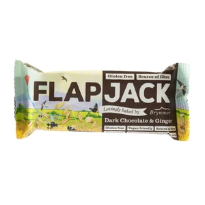 Flapjack ovesný čokoláda se zázvorem bezlepkový 80 g   BRYNMOR