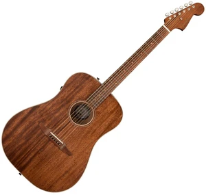 Fender Redondo Special All Mahogany PF Satin Natural Dreadnought Elektro-Akustikgitarren