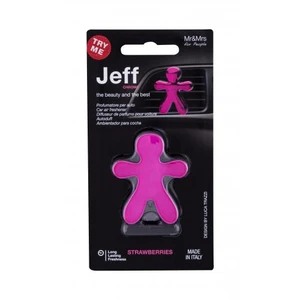 Mr&Mrs Fragrance Jeff Strawberries 1 ks vôňa do auta unisex