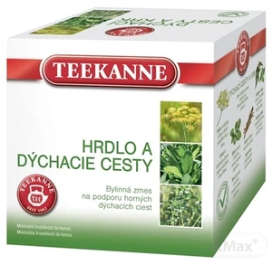 TEEKANNE BYLINNÝ ČAJ HRDLO A DÝCHACIE CESTY