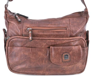 Dámská kabelka crossbody - hnědá