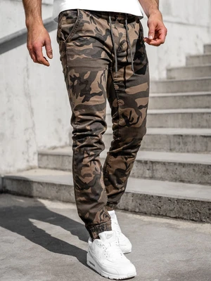 Pantaloni kaki joggers army Bolf KA351