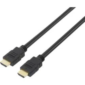 HDMI kabel SpeaKa Professional [1x HDMI zástrčka - 1x HDMI zástrčka] černá 10.00 m