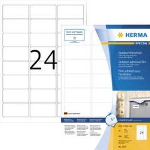 Herma 9537 etikety (A4) 63.5 x 33.9 mm fólie, matná bílá 960 ks extra silné Fóliové etikety