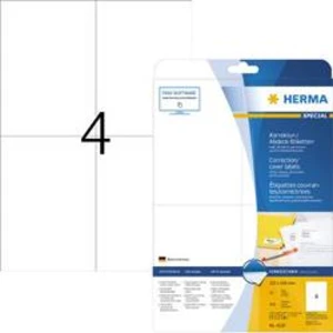 Herma 4229 etikety (A4) 105 x 148 mm papír, matný bílá 100 ks permanentní korekční etikety