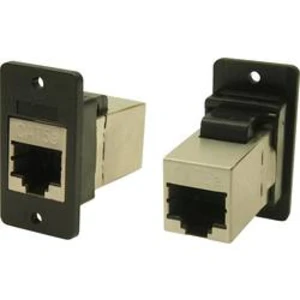 Adaptér, vestavný Cliff CP30620SX, RJ45 černá, 1 ks