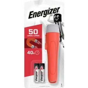 LED kapesní svítilna Energizer Magnet E301309602, 50 lm, 92 g, na baterii, červená