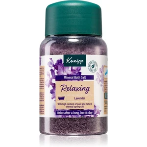 Kneipp Relaxing Lavender koupelová sůl 500 g